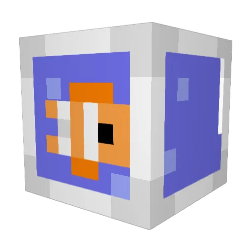 Squarehead12342 Minecraft avatar head, 3D render