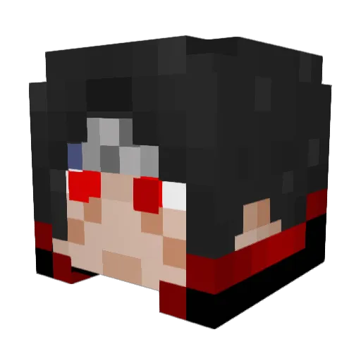 SquashPlz Minecraft avatar head, 3D render