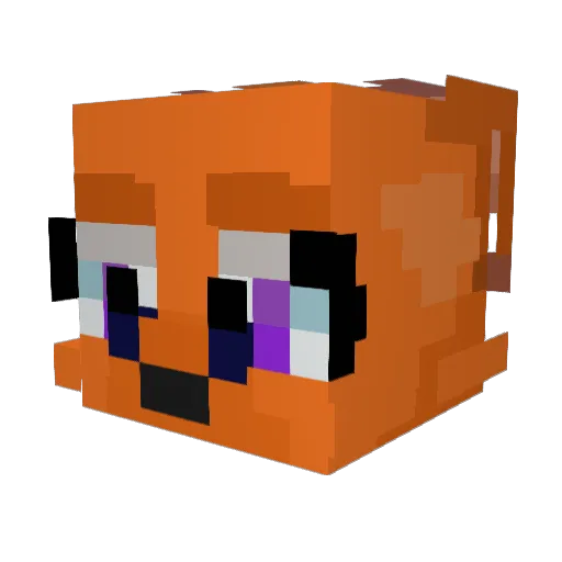 Squash_42 Minecraft avatar head, 3D render