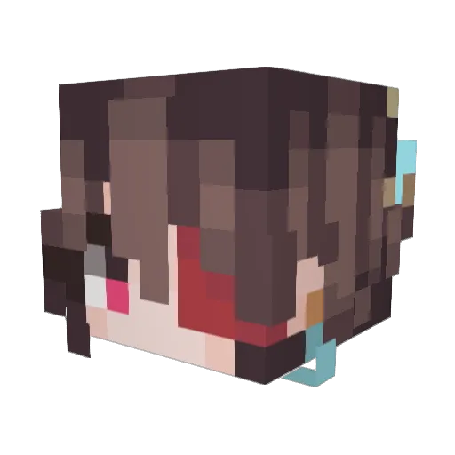 Squashedkiw_i Minecraft avatar head, 3D render