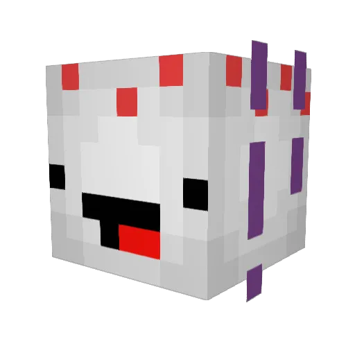 Squatch6623 Minecraft avatar head, 3D render