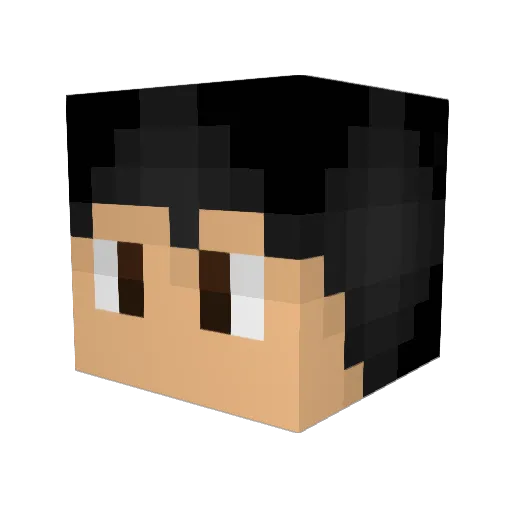 Squeaker88 Minecraft avatar head, 3D render