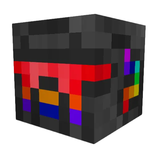 Squeaks69 Minecraft avatar head, 3D render