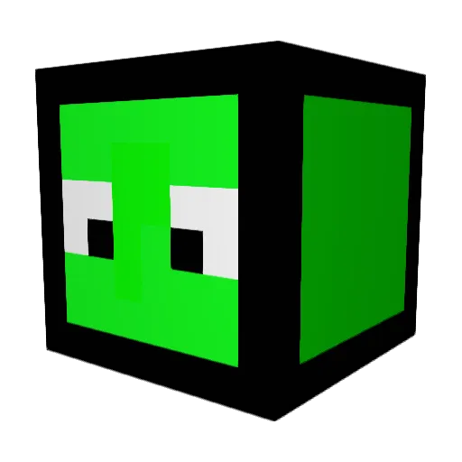 Squeegey109 Minecraft avatar head, 3D render