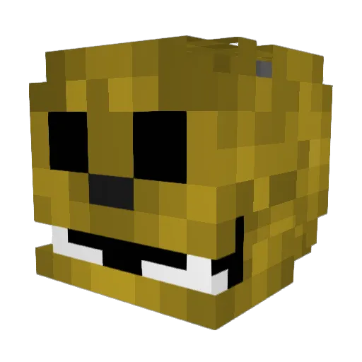 Squeeks7 Minecraft avatar head, 3D render