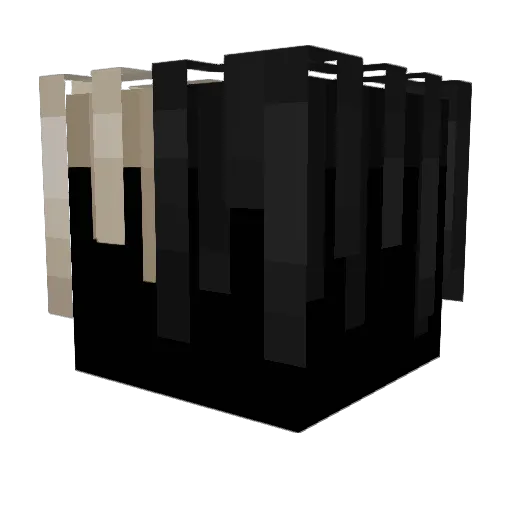 Squid227_ Minecraft avatar head, 3D render