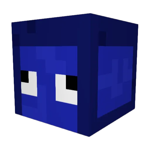 SquidBalls Minecraft avatar head, 3D render