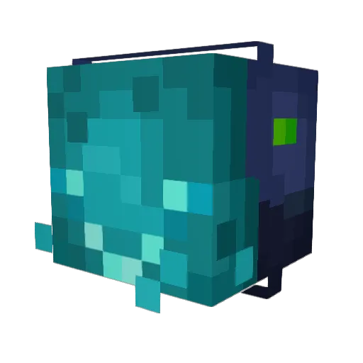 Squid_Kid22 Minecraft avatar head, 3D render