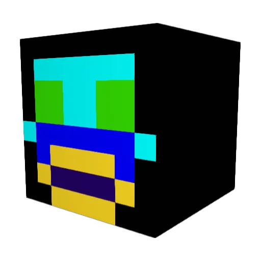 Squierfirerox80 Minecraft avatar head, 3D render