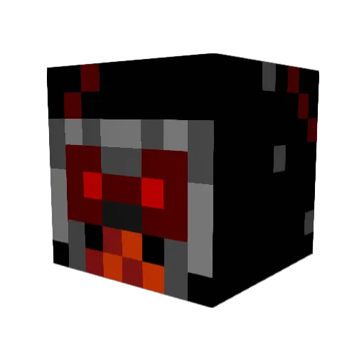 Squigel_ Minecraft avatar head, 3D render
