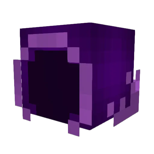 SquiggleMaster6 Minecraft avatar head, 3D render