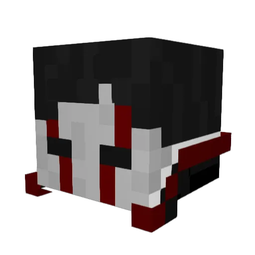 Squinsqunch Minecraft avatar head, 3D render