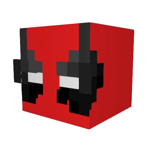 SquirrelBerserk Minecraft avatar head, 3D render