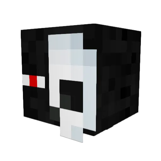 Squish_1i Minecraft avatar head, 3D render