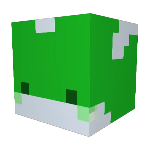 SquishieDragon Minecraft avatar head, 3D render