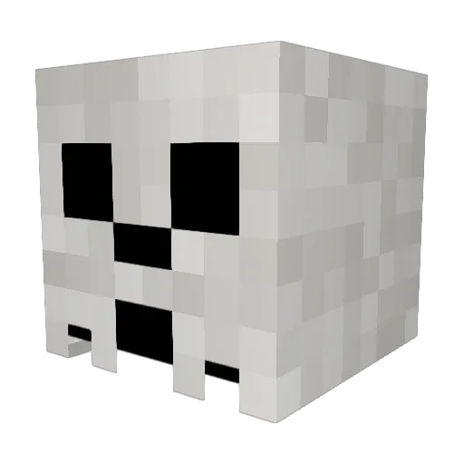 SquishyBc Minecraft avatar head, 3D render