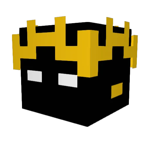 SquishyScrub Minecraft avatar head, 3D render