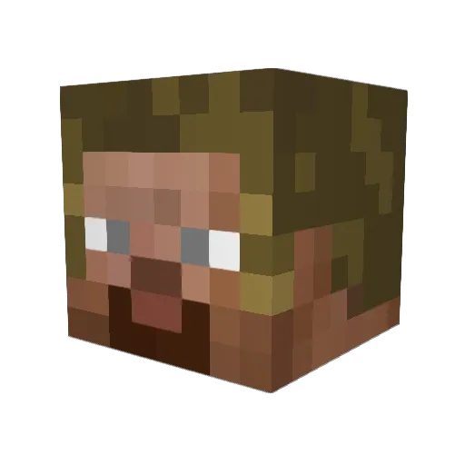 Squishy_Peoples Minecraft avatar head, 3D render