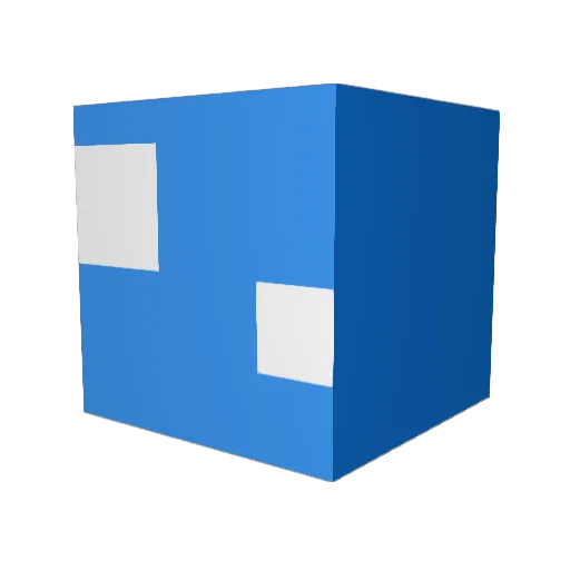 SquishysAlt Minecraft avatar head, 3D render