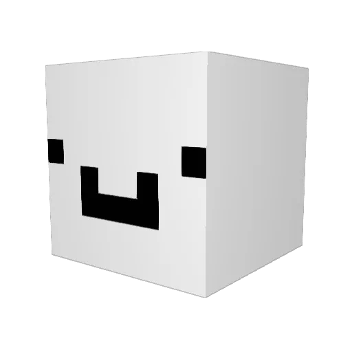 Squishyy159 Minecraft avatar head, 3D render