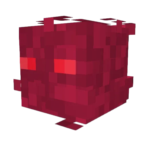 Sqwaros Minecraft avatar head, 3D render