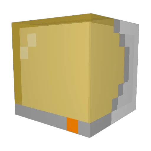 Sqwishyish Minecraft avatar head, 3D render