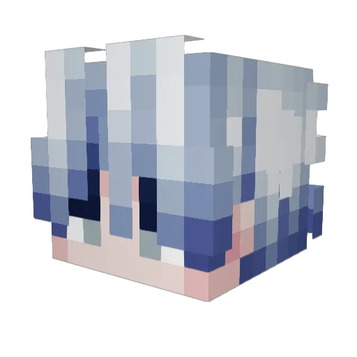 SrAshborn Minecraft avatar head, 3D render