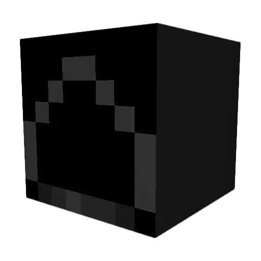 SrBaji Minecraft avatar head, 3D render