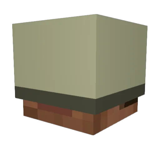 SrBucketo Minecraft avatar head, 3D render