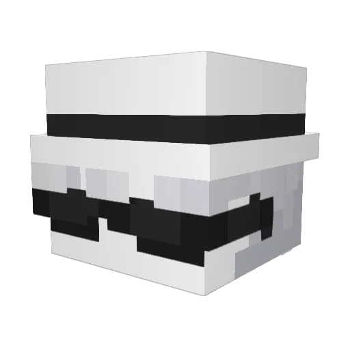 SrCemental Minecraft avatar head, 3D render