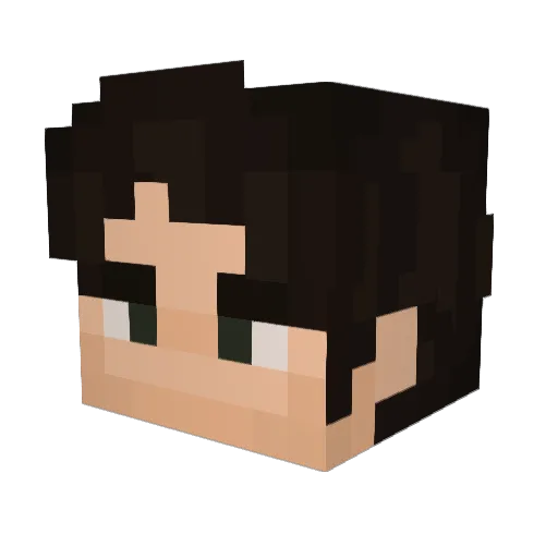 SrChipper Minecraft avatar head, 3D render