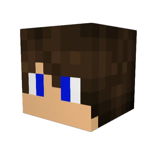SrClown Minecraft avatar head, 3D render