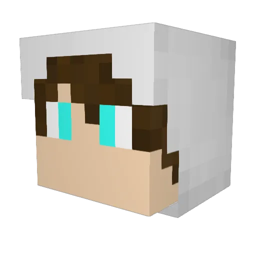 SrColosso Minecraft avatar head, 3D render