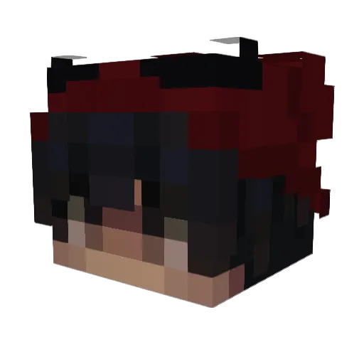 SrDaguito Minecraft avatar head, 3D render