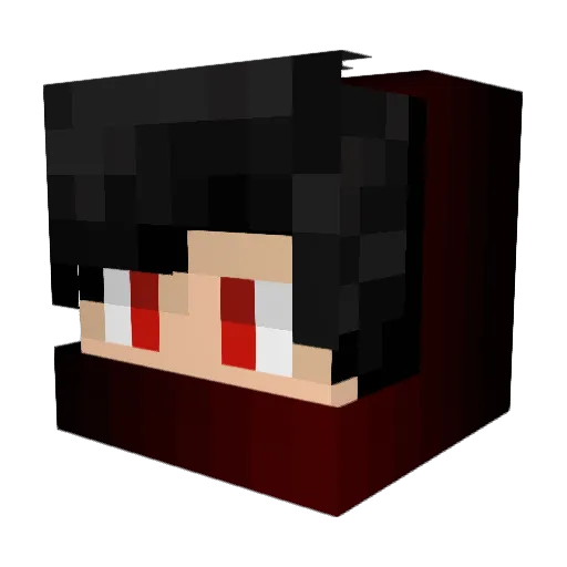 SrDaniGam Minecraft avatar head, 3D render