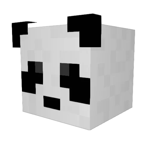 SrDani_ Minecraft avatar head, 3D render