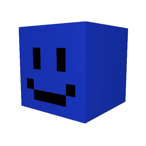 SrEduard Minecraft avatar head, 3D render