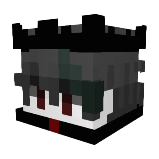 SrEgolas Minecraft avatar head, 3D render