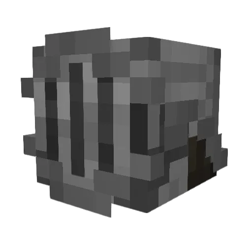 SrEliz Minecraft avatar head, 3D render