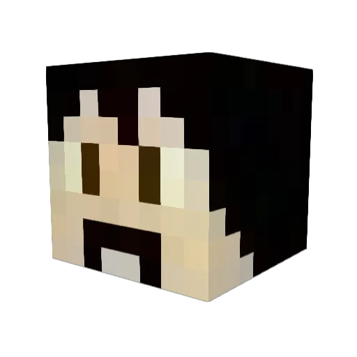 SrFamp Minecraft avatar head, 3D render