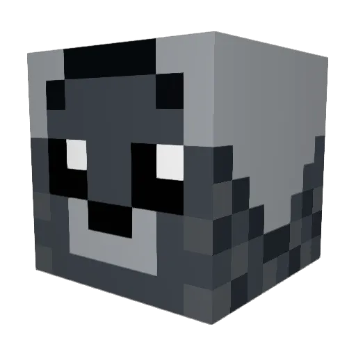 SrGaspacho Minecraft avatar head, 3D render