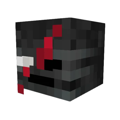 SrGert Minecraft avatar head, 3D render