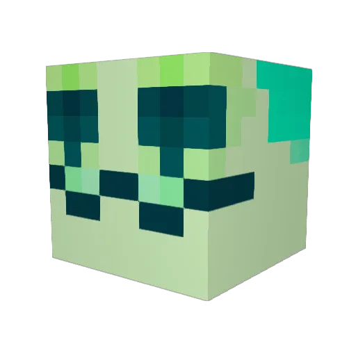 SrGfesito Minecraft avatar head, 3D render