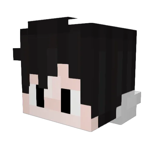 SrHeavenly Minecraft avatar head, 3D render