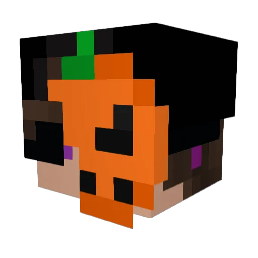 SrJaveX Minecraft avatar head, 3D render