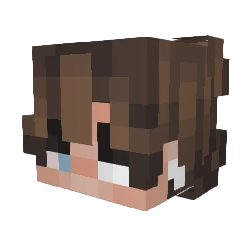 SrJesus Minecraft avatar head, 3D render