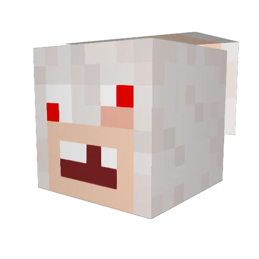 SrJortega Minecraft avatar head, 3D render