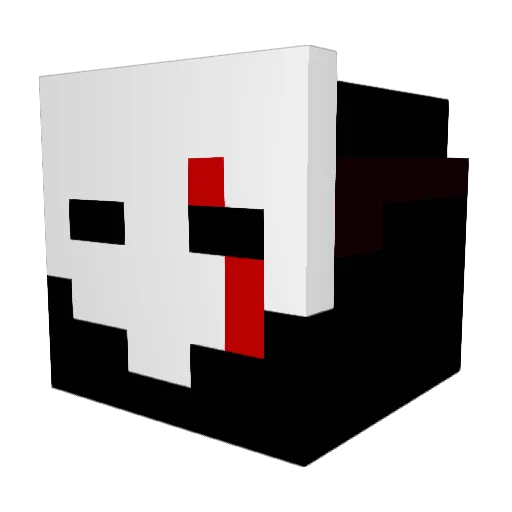 SrJuampiHD Minecraft avatar head, 3D render