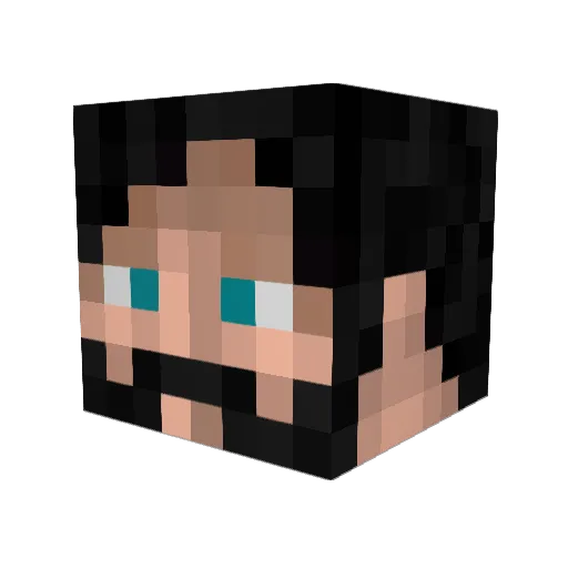 SrKimboS2 Minecraft avatar head, 3D render