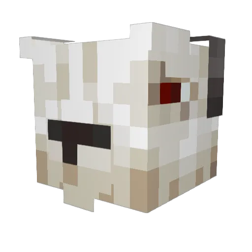 SrLazius Minecraft avatar head, 3D render